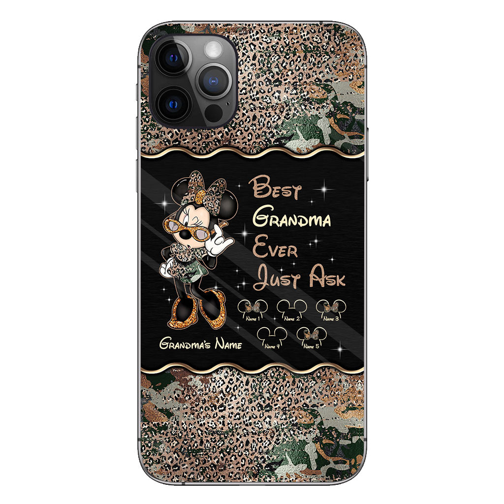 Best Grandma Ever - Personalized Mother's Day Mouse Phone Case