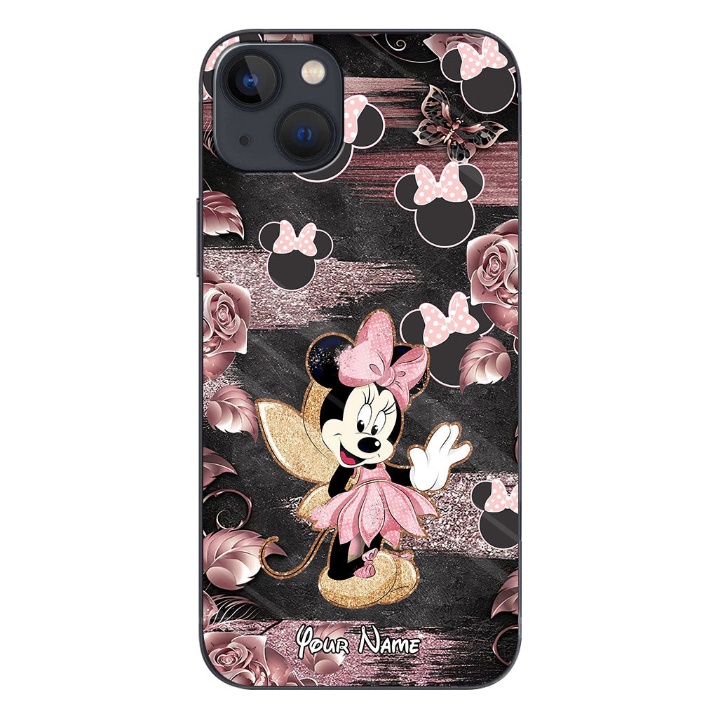 Little Pink Mouse Ears - Personalized Phone Case