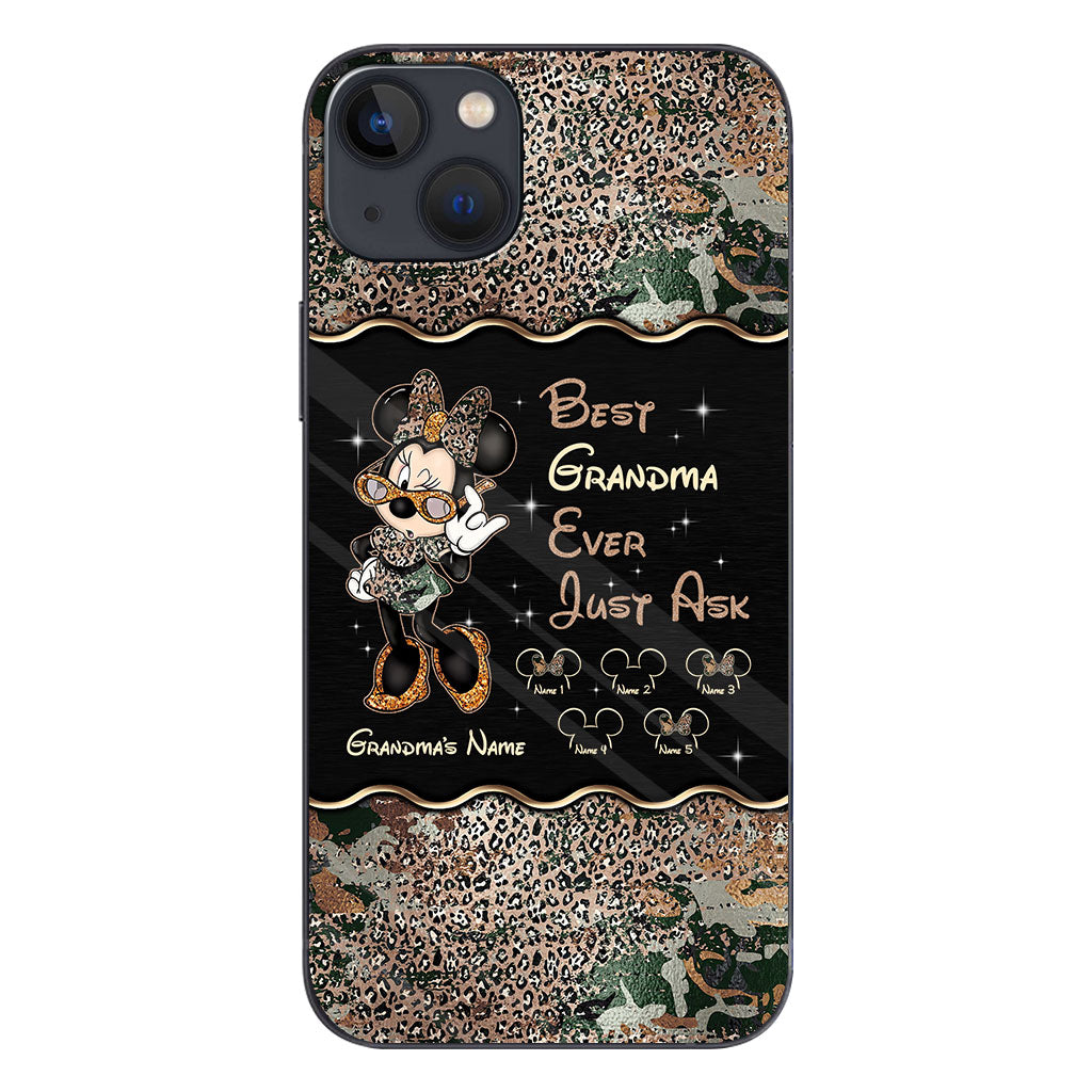 Best Grandma Ever - Personalized Mother's Day Mouse Phone Case