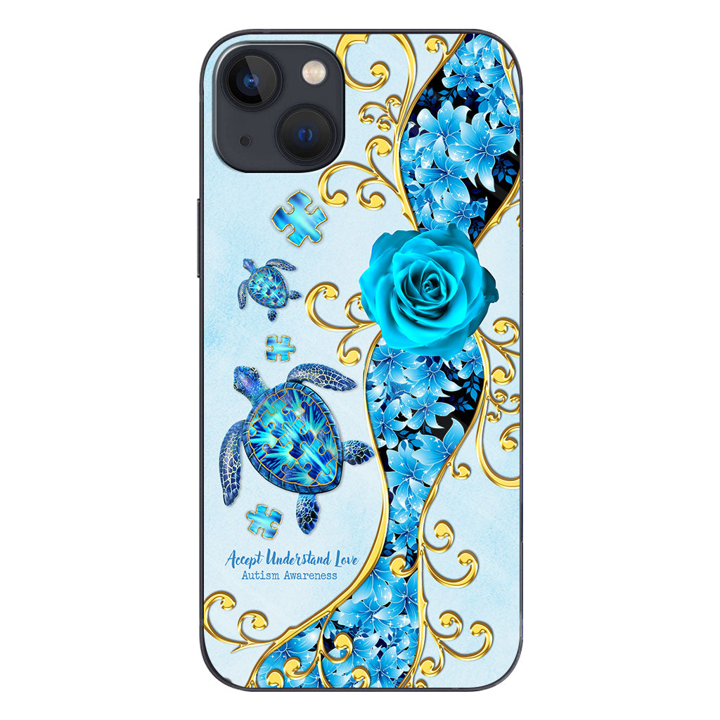 Accept Understand Love Autism Awareness Phone Case