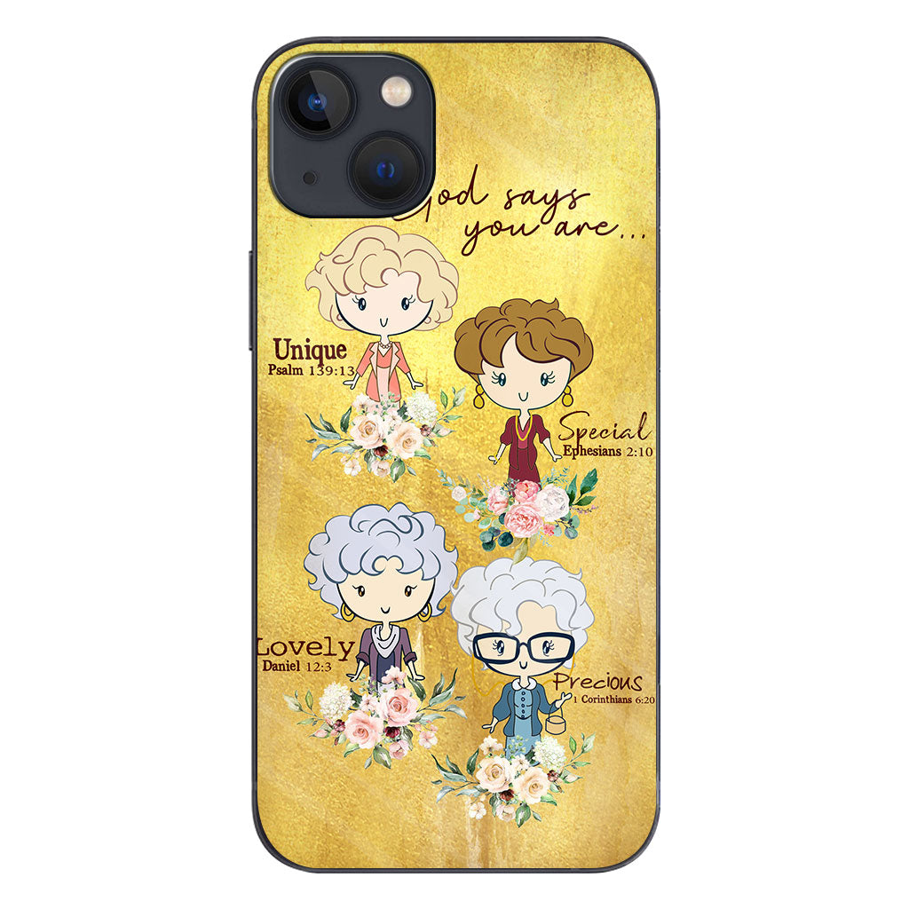 God Says you Are - Phone Case