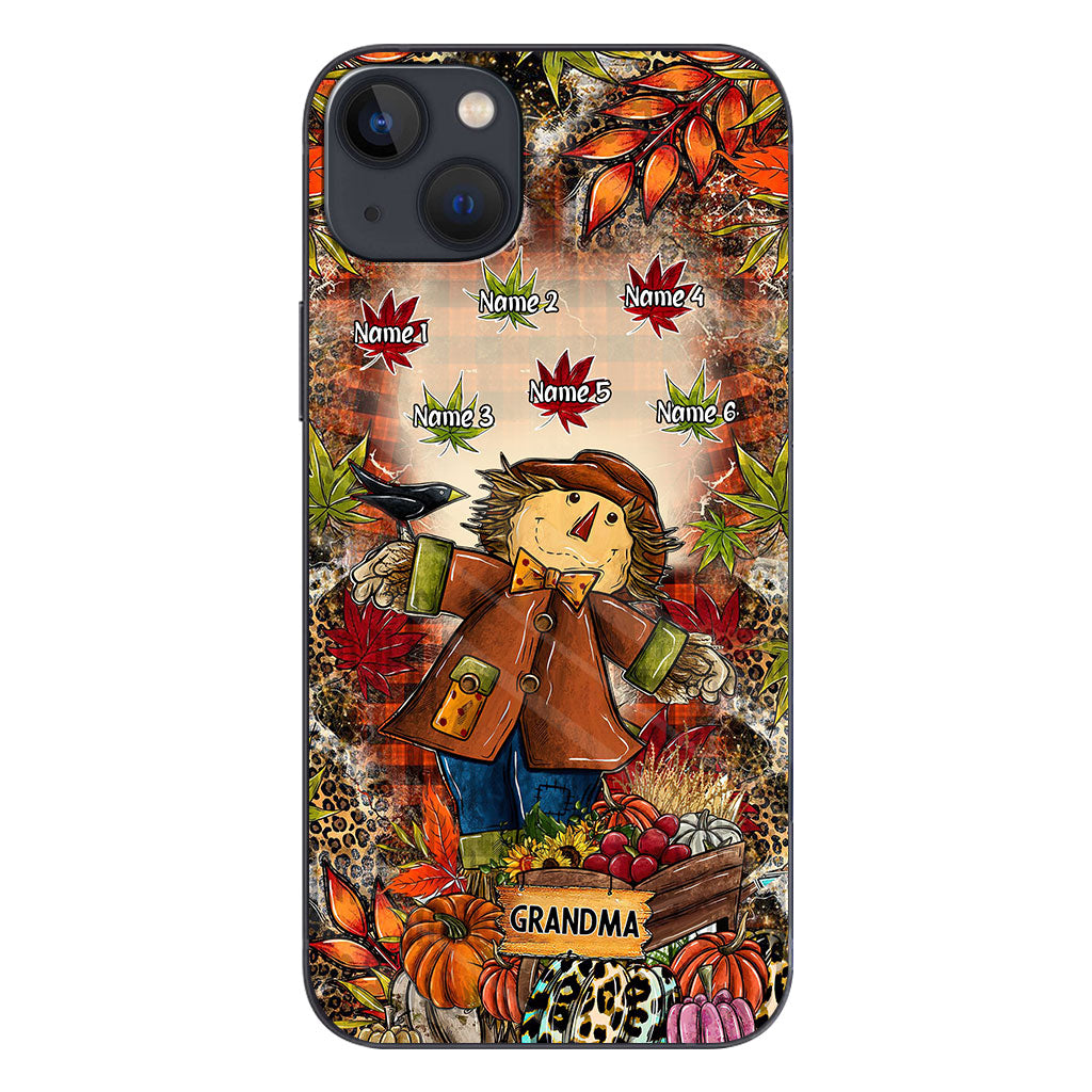 Grandma - Personalized Fall Grandma Phone Case