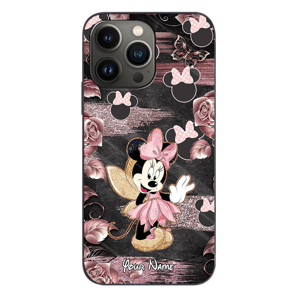 Little Pink Mouse Ears - Personalized Phone Case