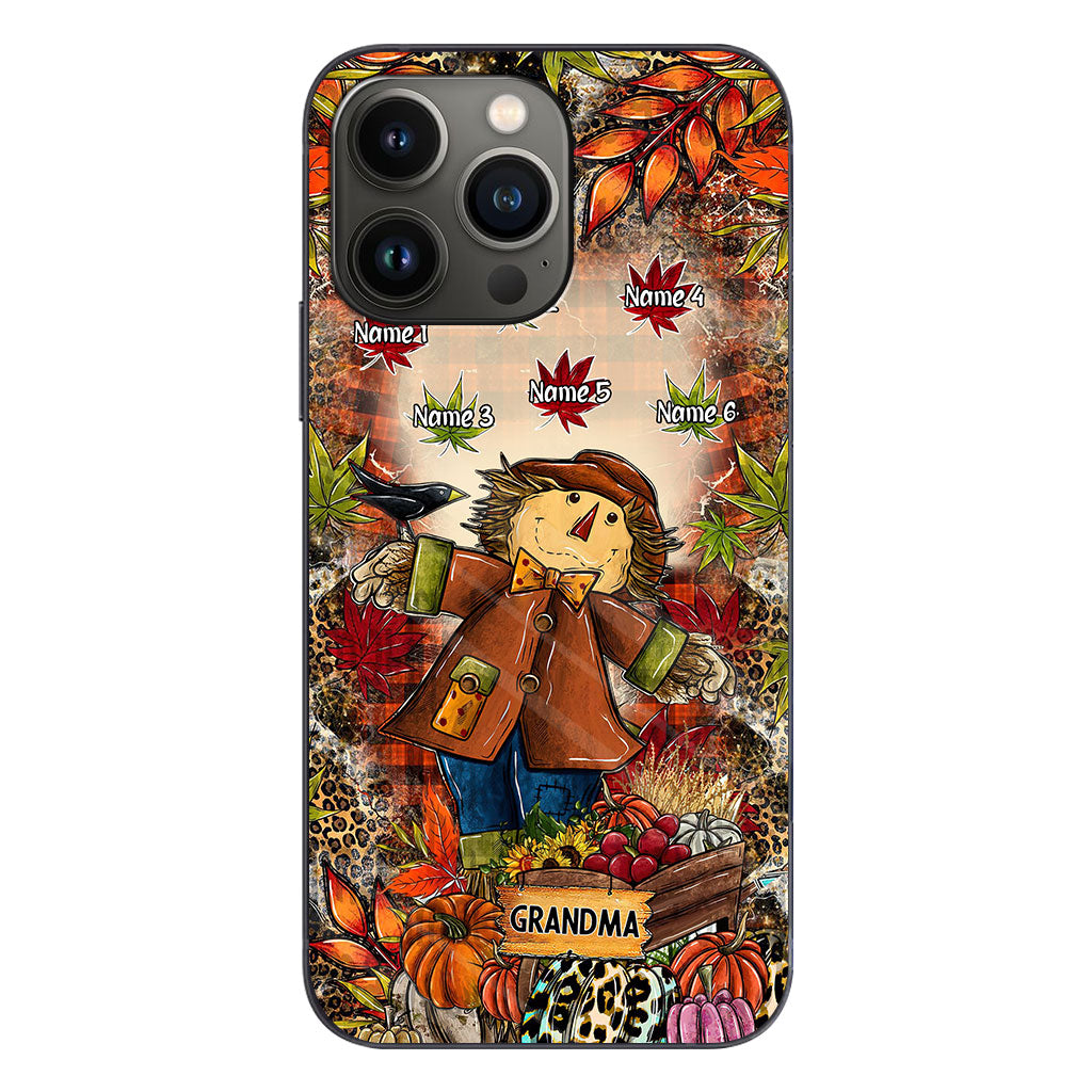 Grandma - Personalized Fall Grandma Phone Case