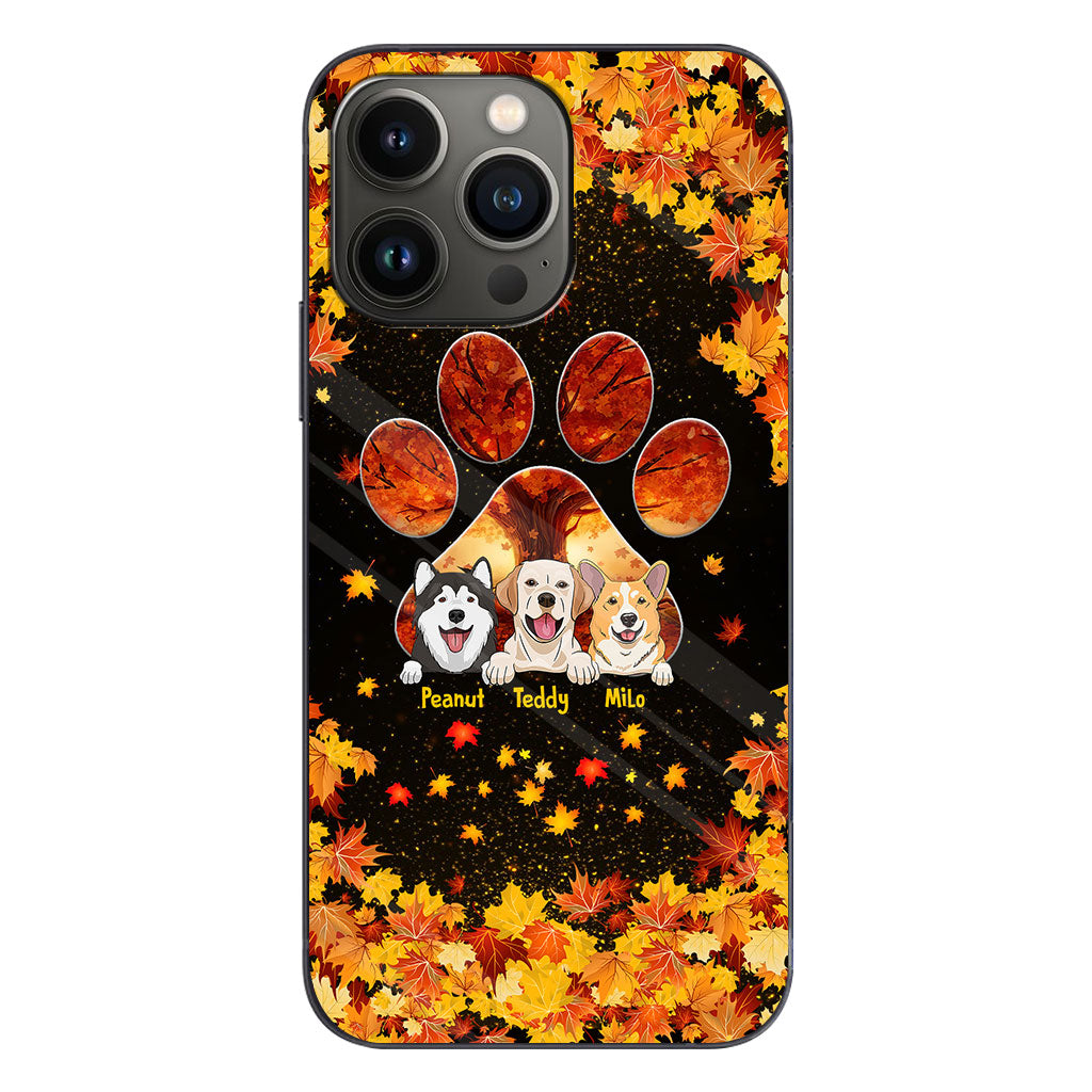 Hello Fall - Personalized Dog Phone Case