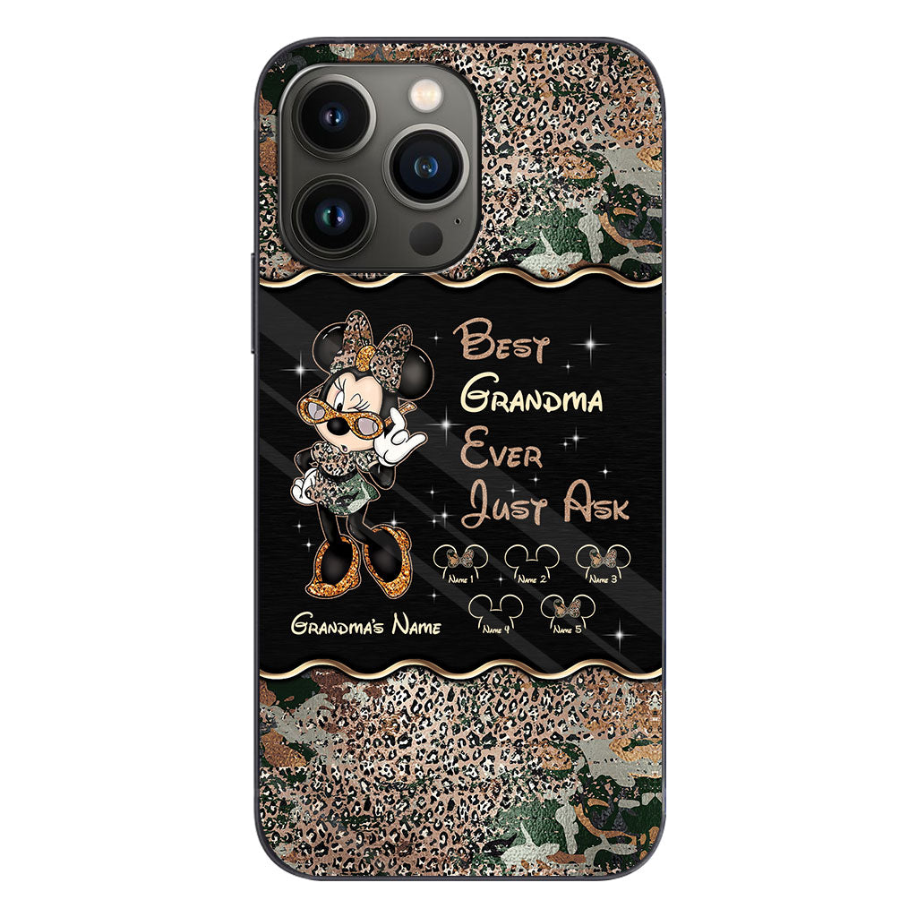 Best Grandma Ever - Personalized Mother's Day Mouse Phone Case