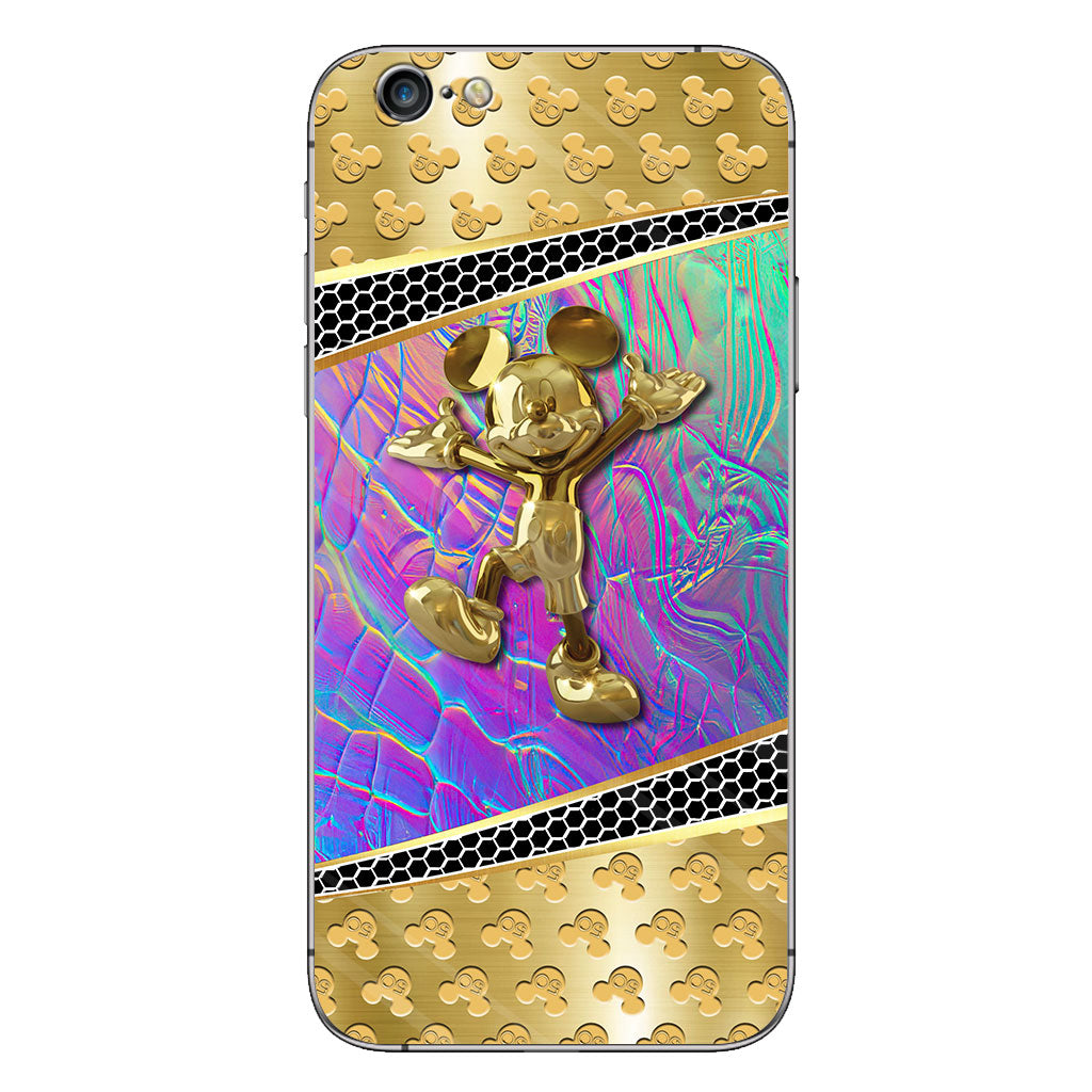 50 Years Of Magic - Personalized Mouse Phone Case With 3D Pattern Print