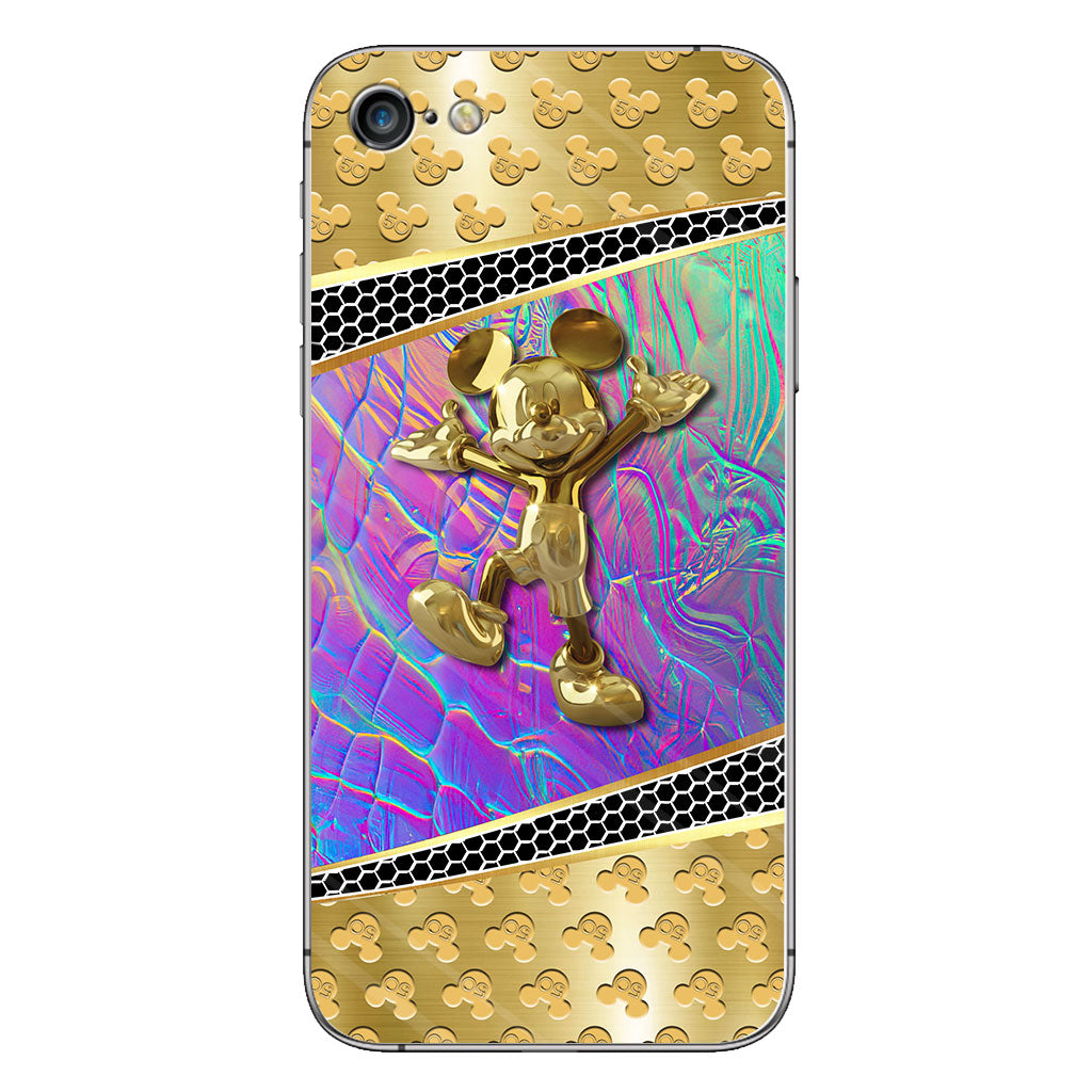 50 Years Of Magic - Personalized Mouse Phone Case With 3D Pattern Print