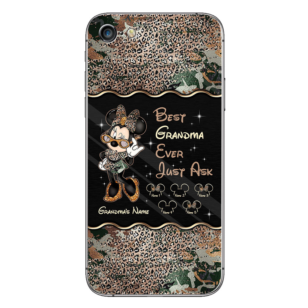 Best Grandma Ever - Personalized Mother's Day Mouse Phone Case