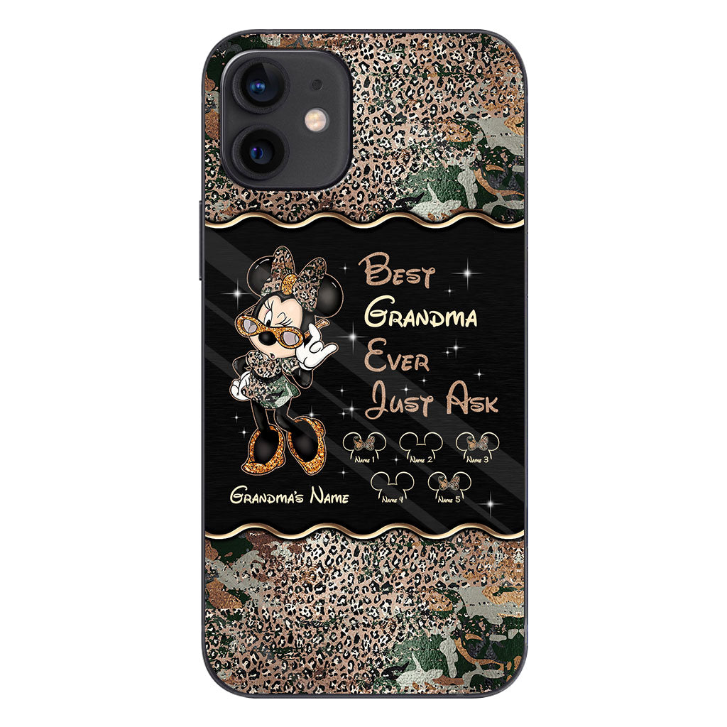 Best Grandma Ever - Personalized Mother's Day Mouse Phone Case