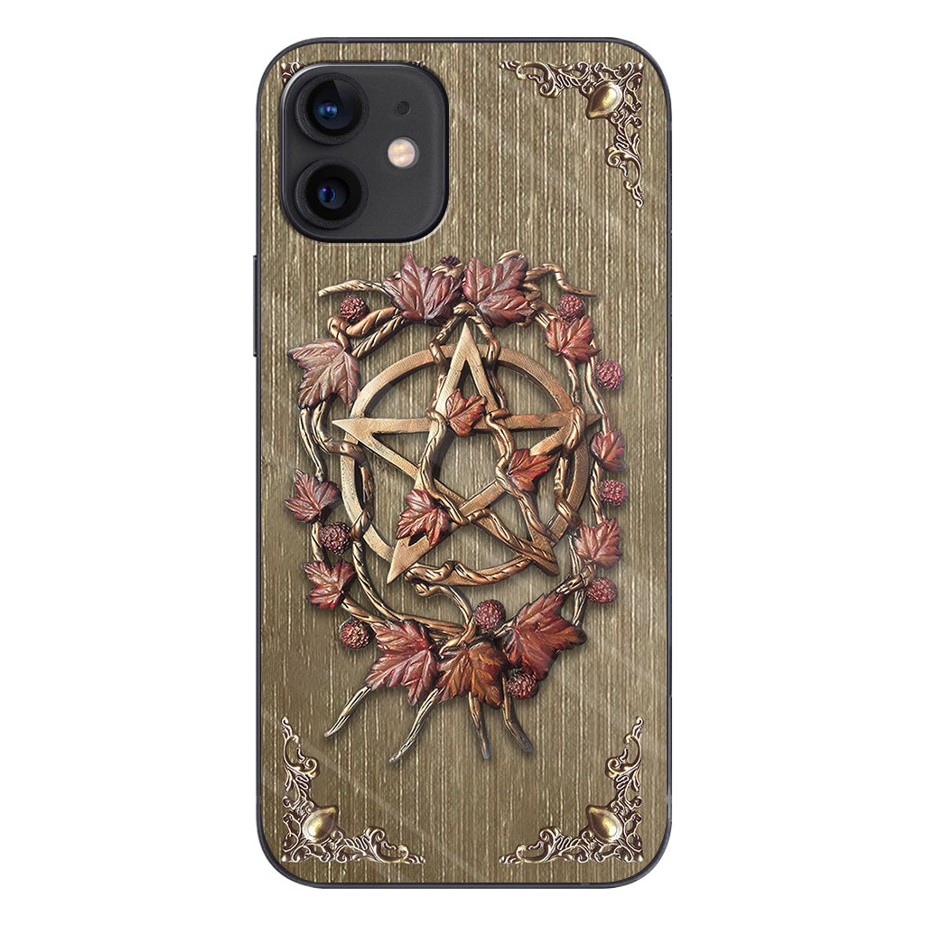 Mystical Witch - Witch Phone Case With 3D Pattern Print