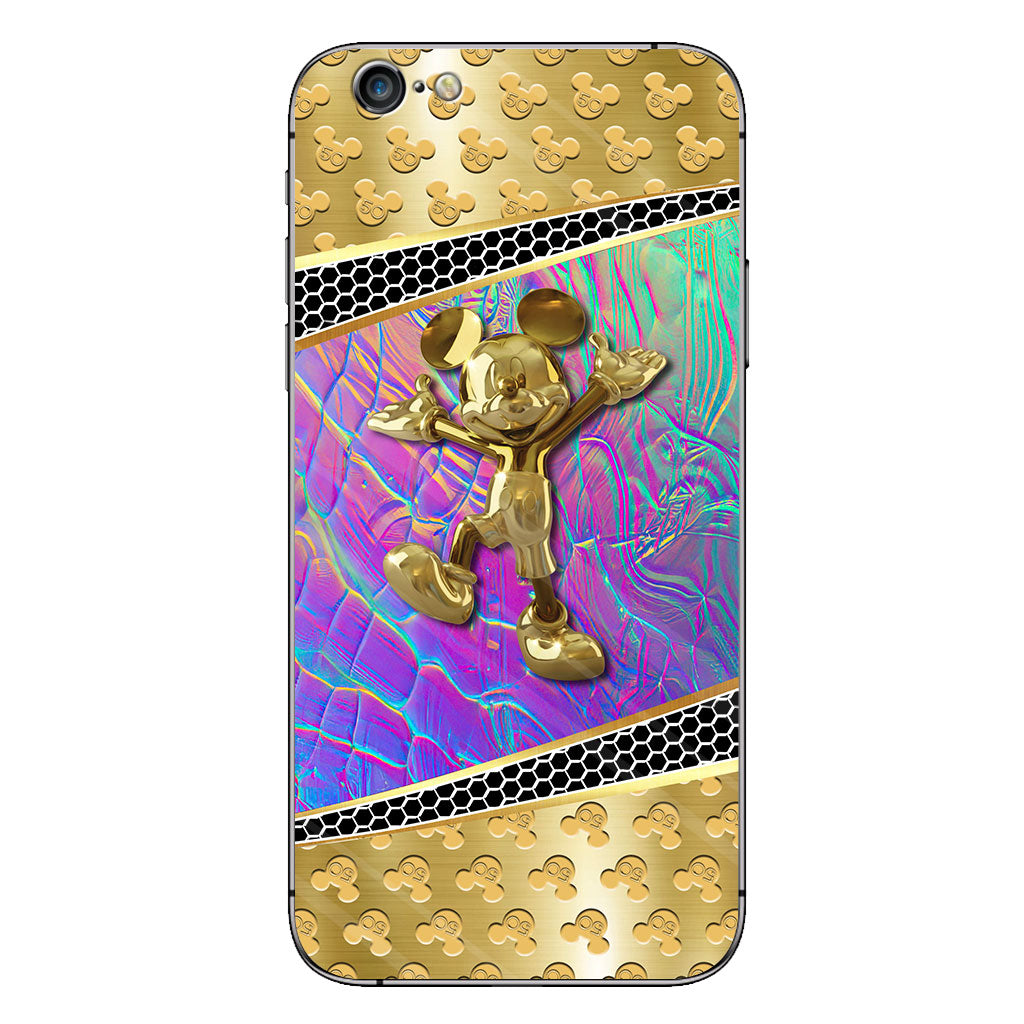 50 Years Of Magic - Personalized Mouse Phone Case With 3D Pattern Print