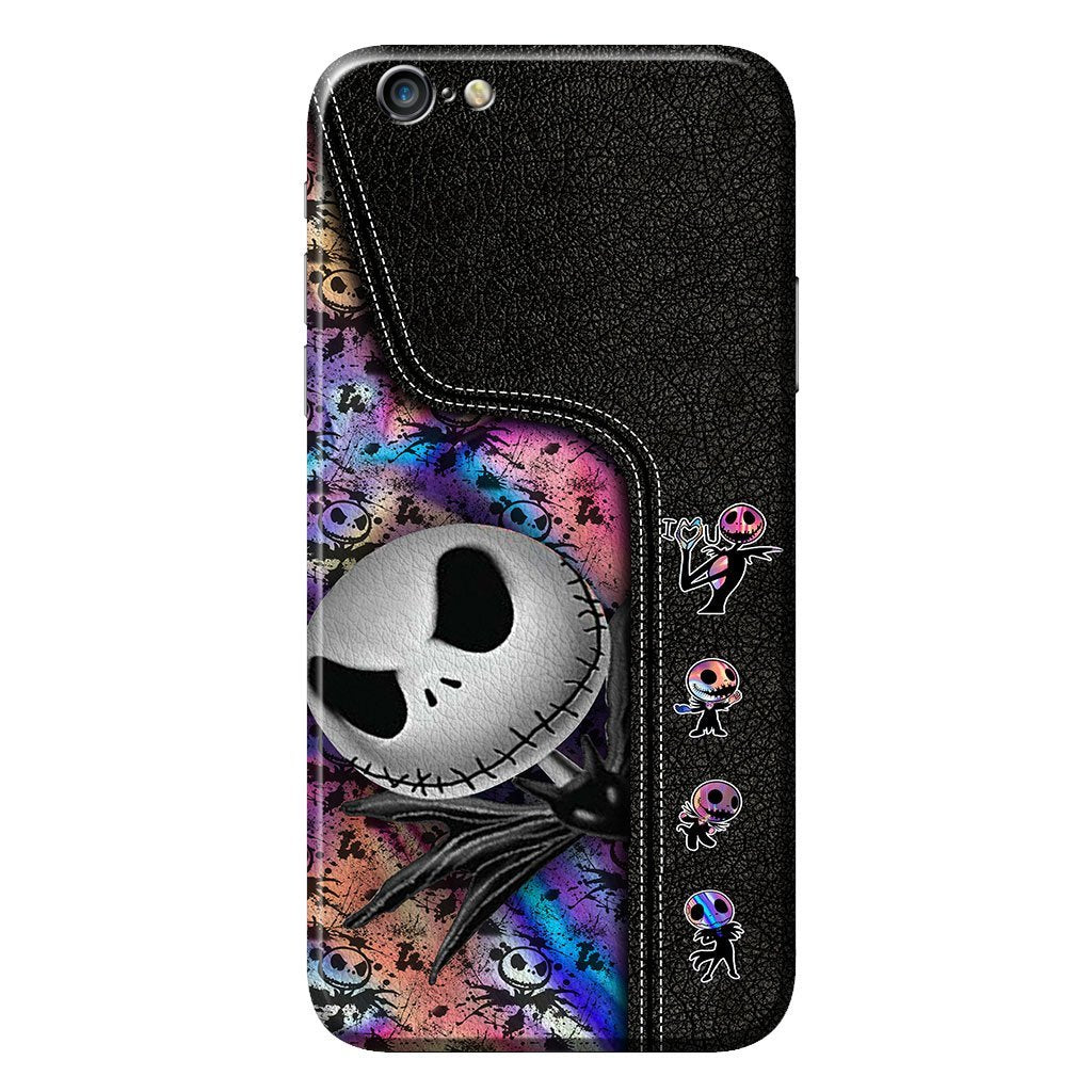 Nightmares Personalized Leather Pattern Print Phone Case