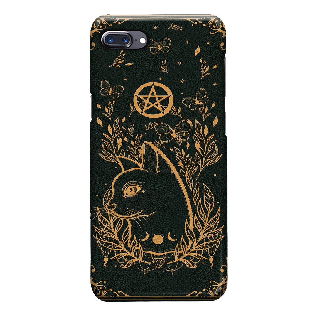 Lovely Little Witch Personalized Leather Pattern Print Phone Case