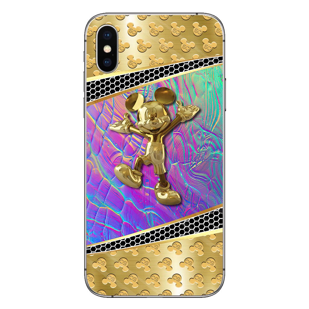 50 Years Of Magic - Personalized Mouse Phone Case With 3D Pattern Print