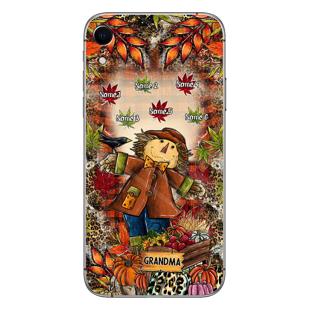 Grandma - Personalized Fall Grandma Phone Case