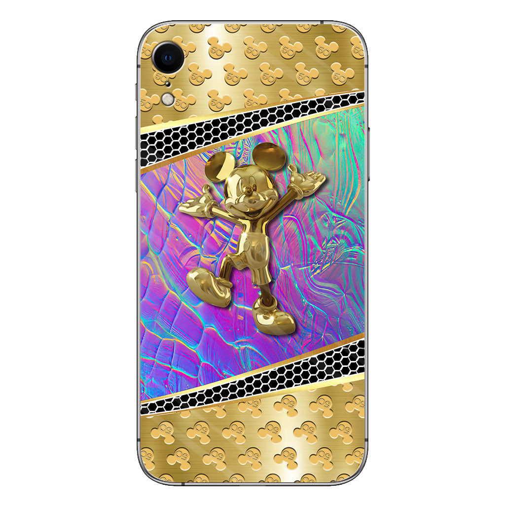 50 Years Of Magic - Personalized Mouse Phone Case With 3D Pattern Print