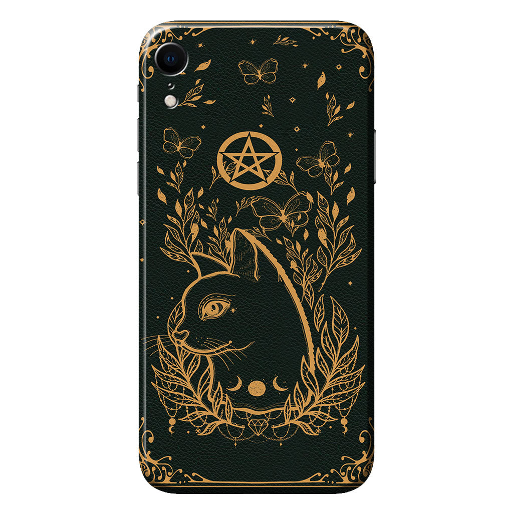 Lovely Little Witch Personalized Leather Pattern Print Phone Case