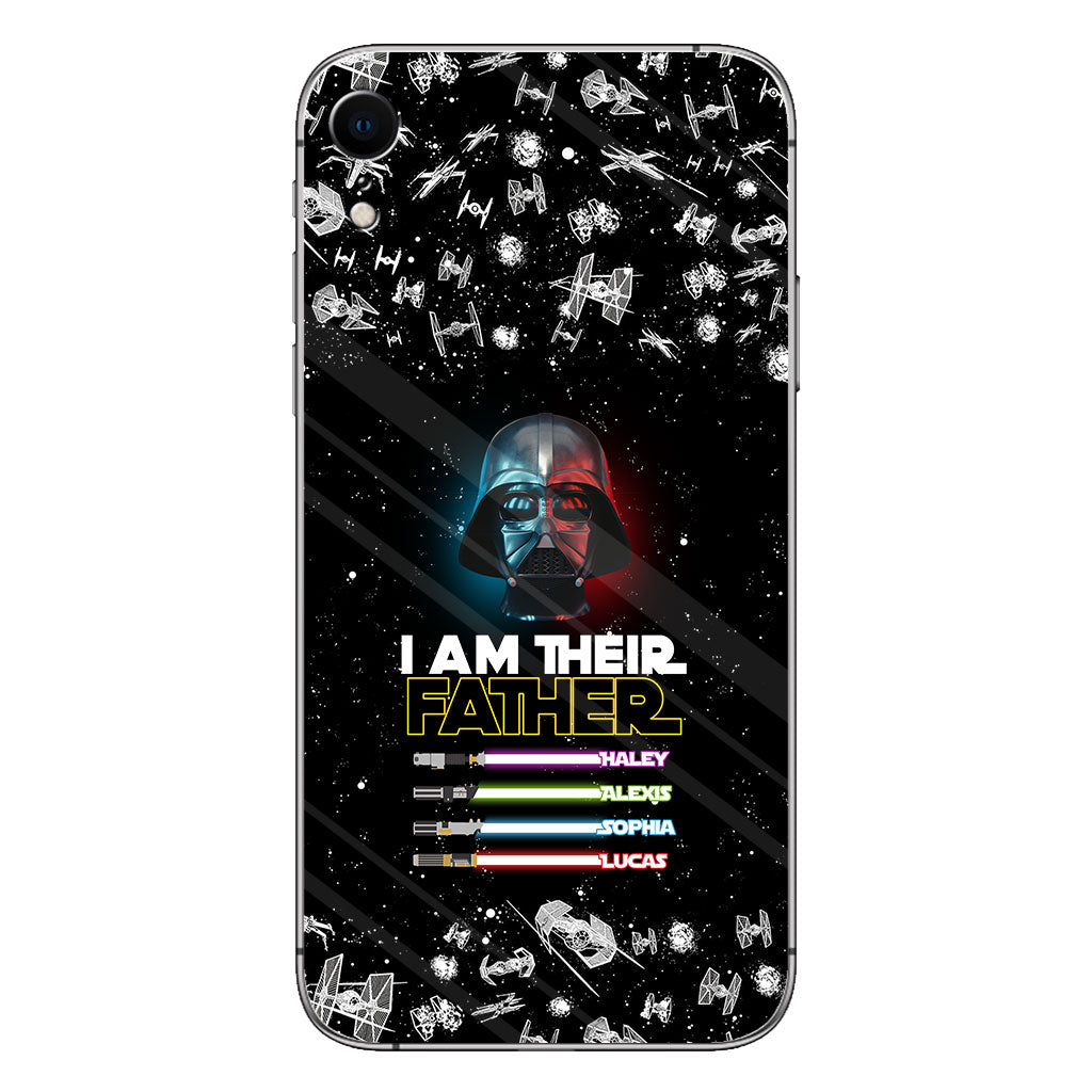 I Am Their Father - Personalized Father's Day The Force Phone Case