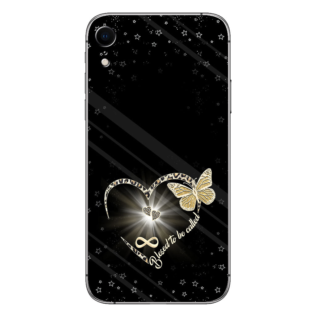 Blessed To Be Called Butterfly Heart - Grandma Personalized Phone Case 082021