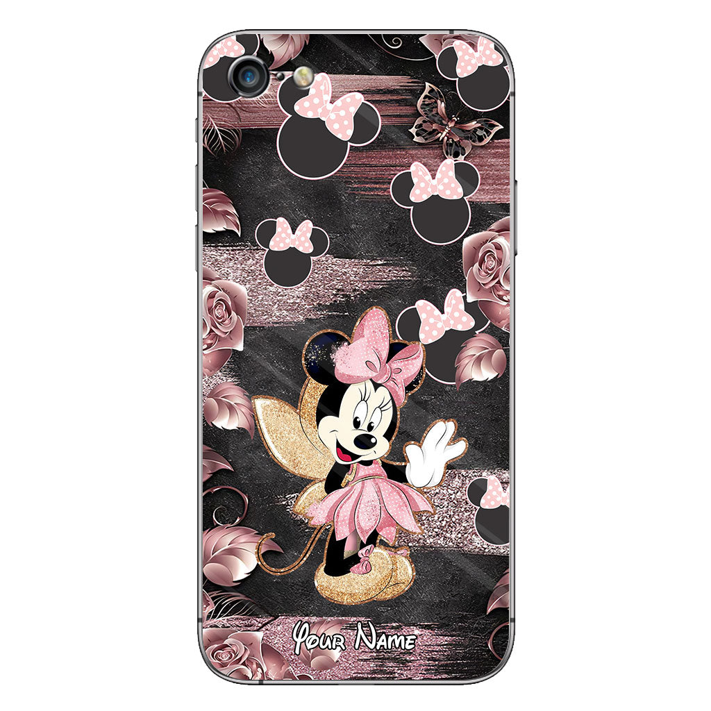 Little Pink Mouse Ears - Personalized Phone Case