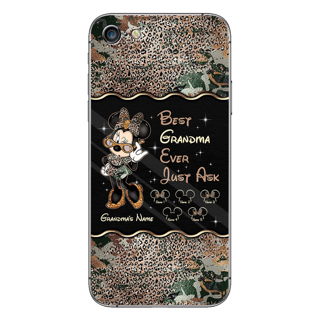 Best Grandma Ever - Personalized Mother's Day Mouse Phone Case