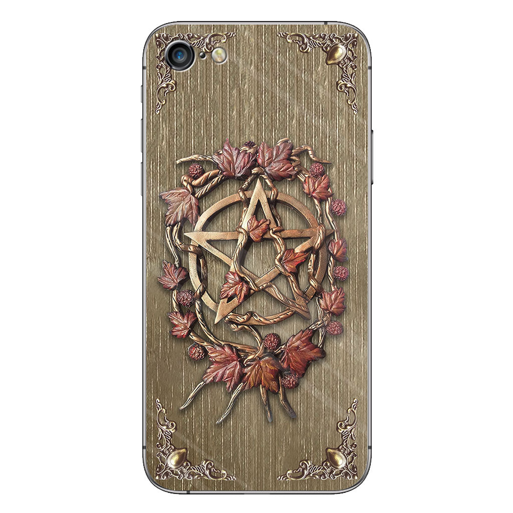 Mystical Witch - Witch Phone Case With 3D Pattern Print