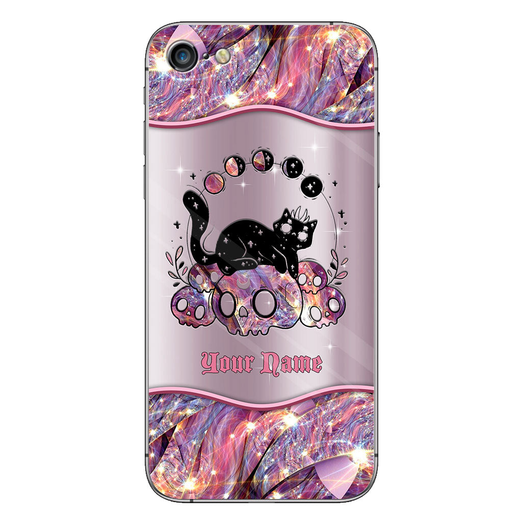 The Cat Witch - Personalized Black Cat Phone Case