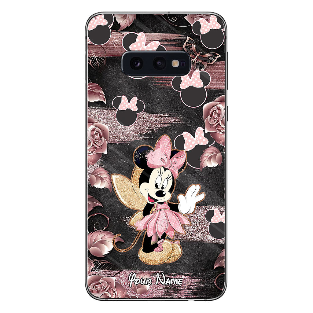 Little Pink Mouse Ears - Personalized Phone Case