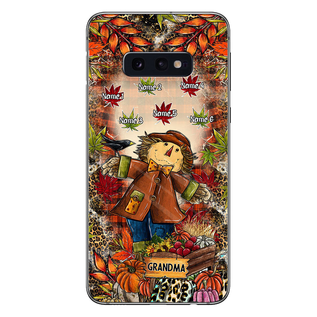 Grandma - Personalized Fall Grandma Phone Case