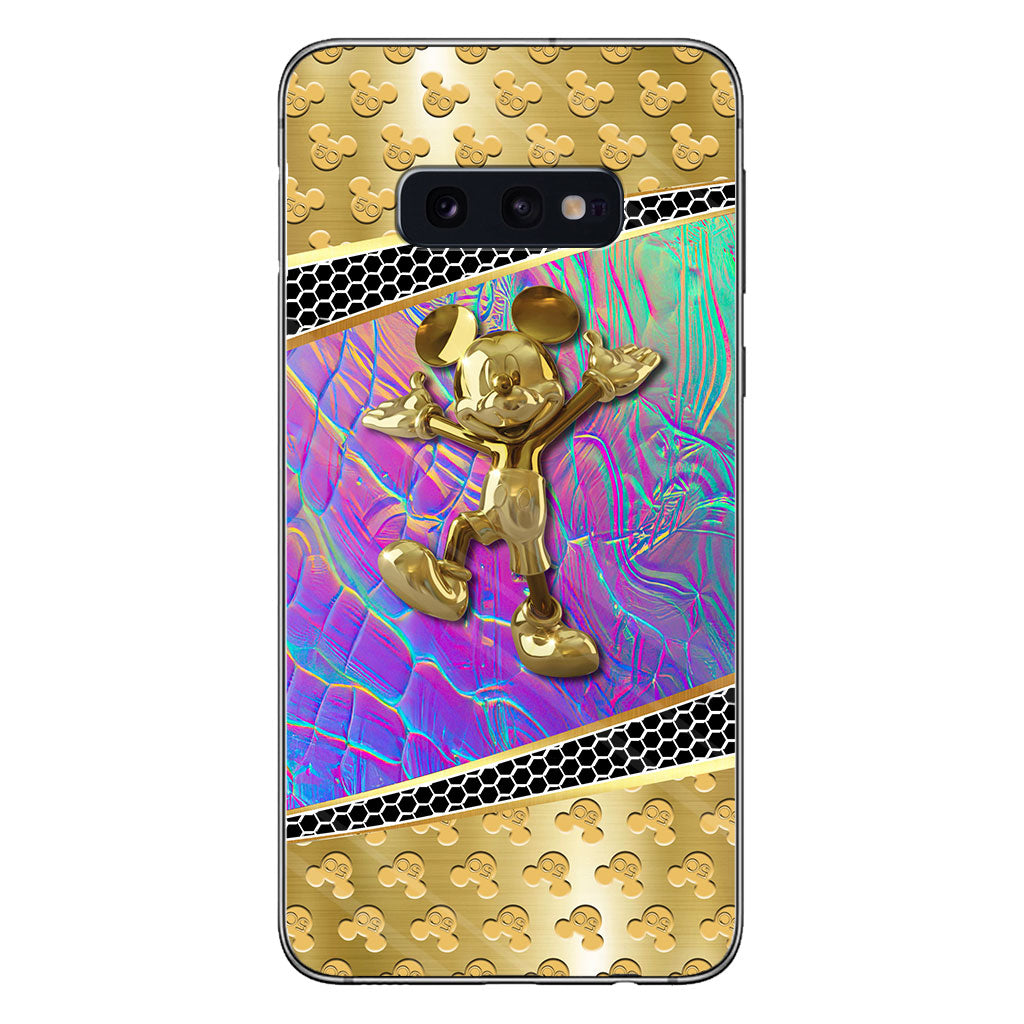 50 Years Of Magic - Personalized Mouse Phone Case With 3D Pattern Print