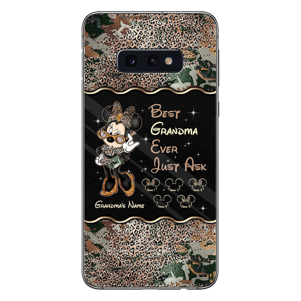 Best Grandma Ever - Personalized Mother's Day Mouse Phone Case