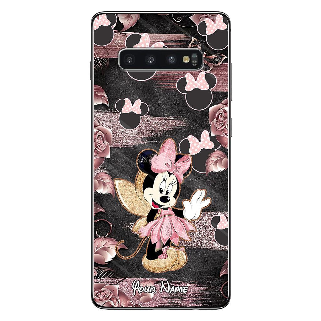 Little Pink Mouse Ears - Personalized Phone Case