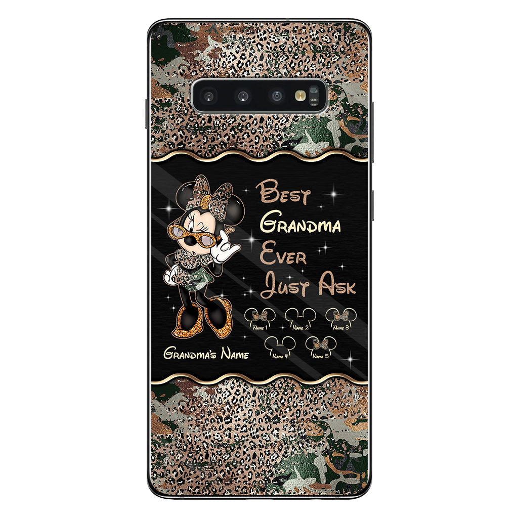 Best Grandma Ever - Personalized Mother's Day Mouse Phone Case