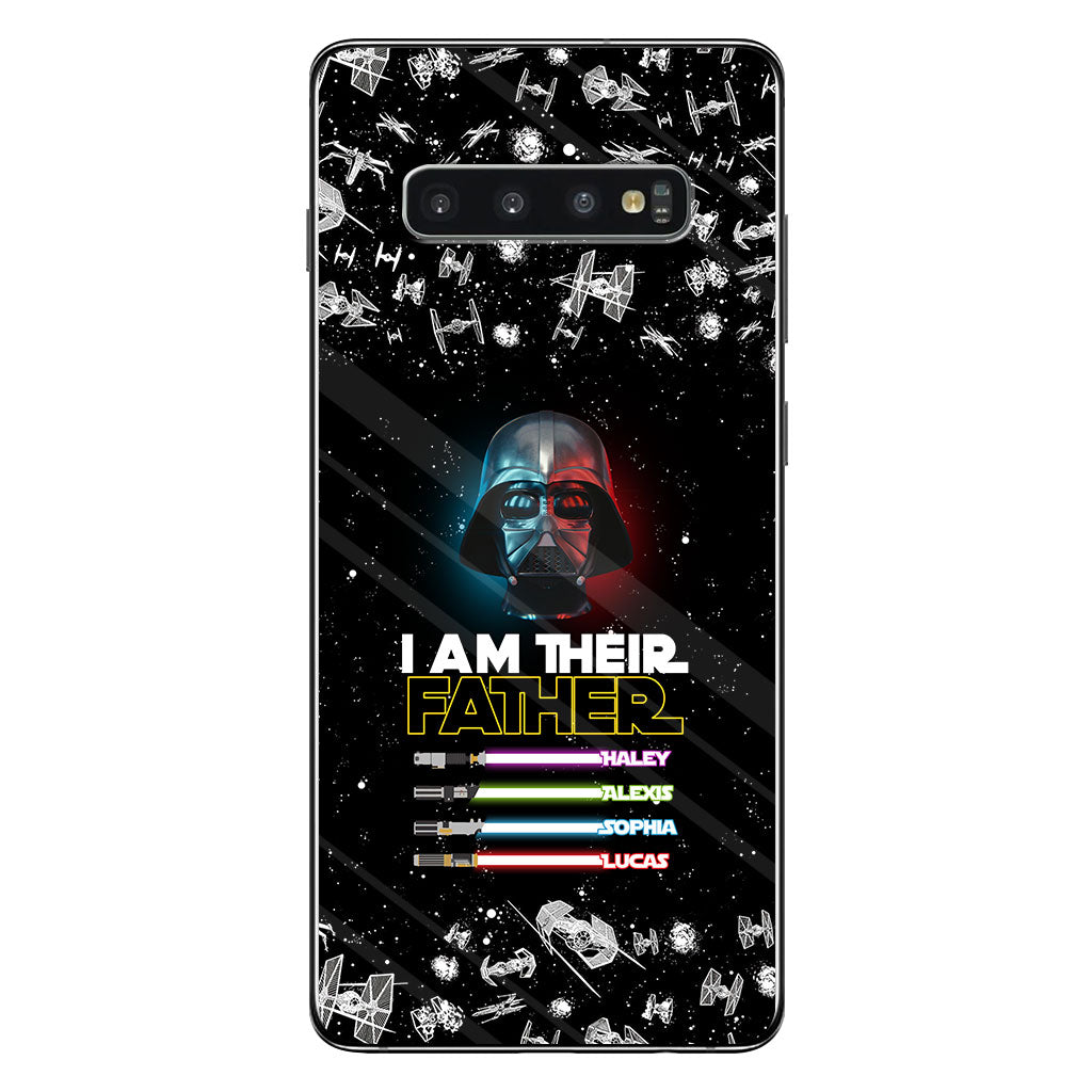 I Am Their Father - Personalized Father's Day The Force Phone Case