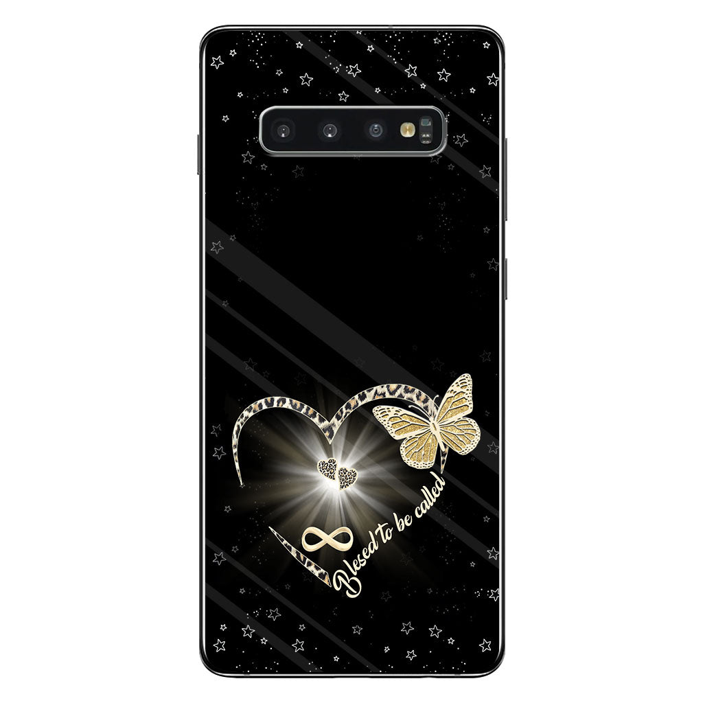 Blessed To Be Called Butterfly Heart - Grandma Personalized Phone Case 082021