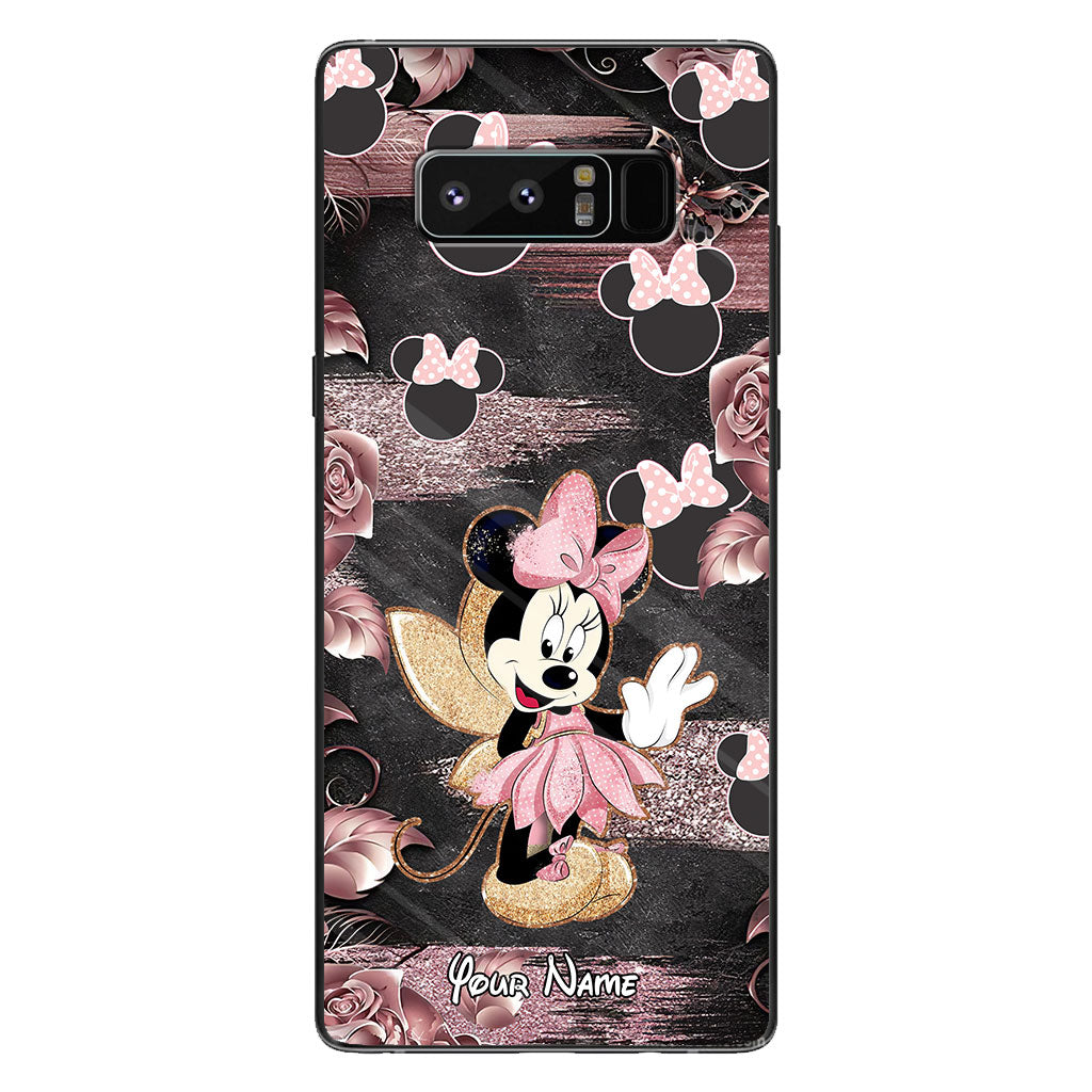 Little Pink Mouse Ears - Personalized Phone Case