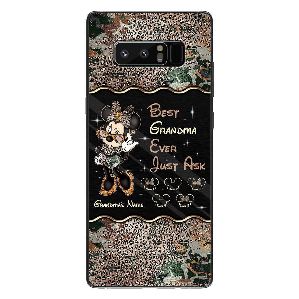 Best Grandma Ever - Personalized Mother's Day Mouse Phone Case