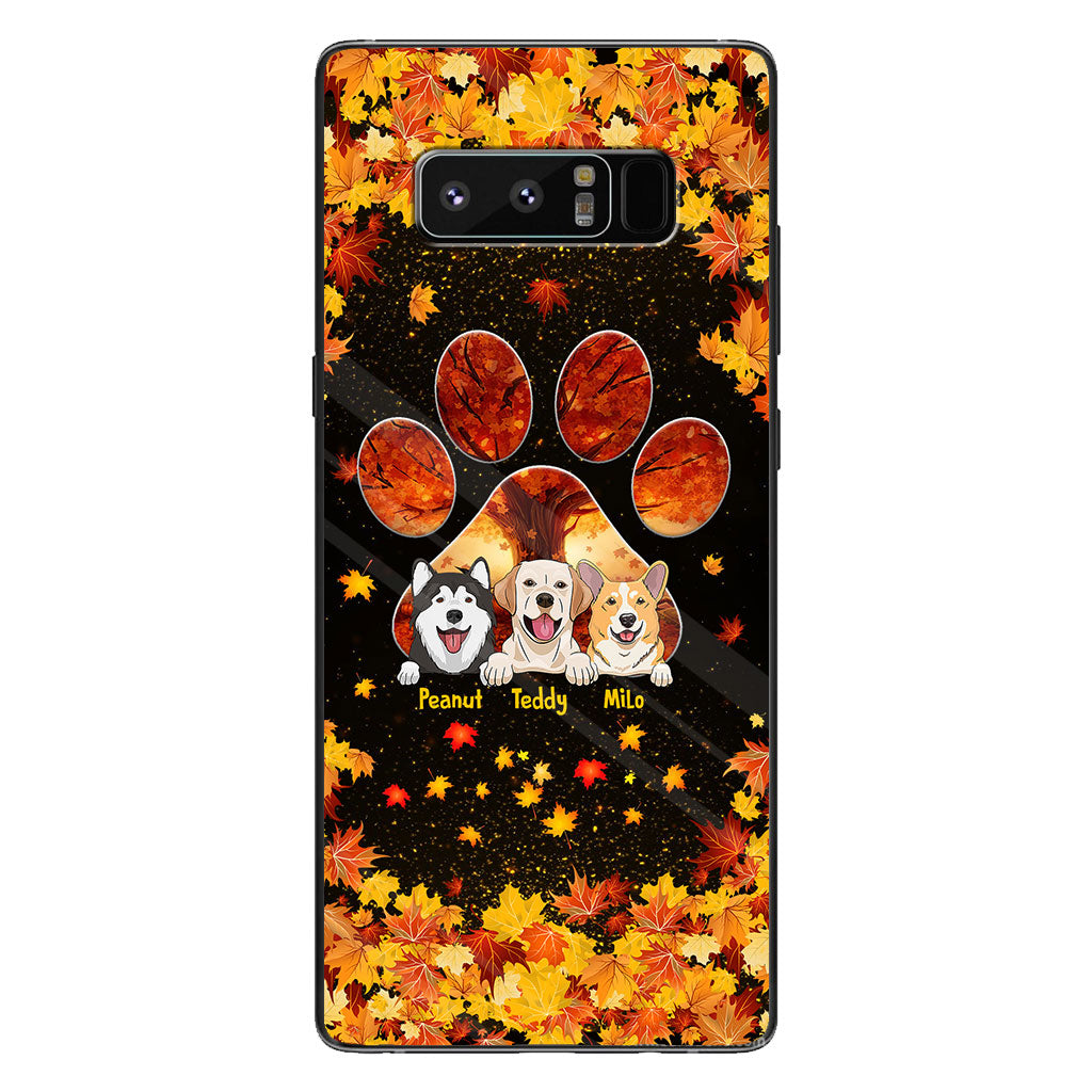 Hello Fall - Personalized Dog Phone Case