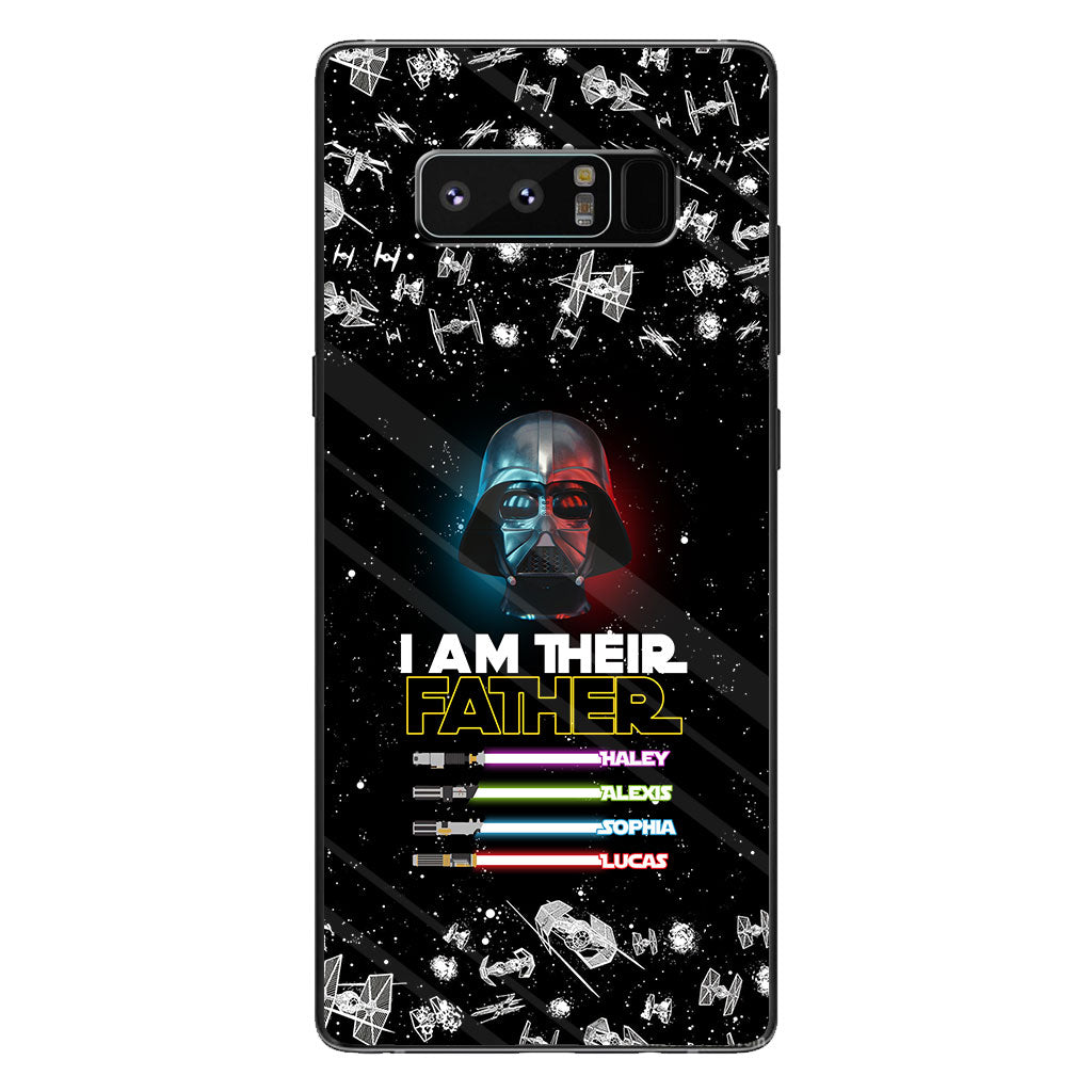 I Am Their Father - Personalized Father's Day The Force Phone Case