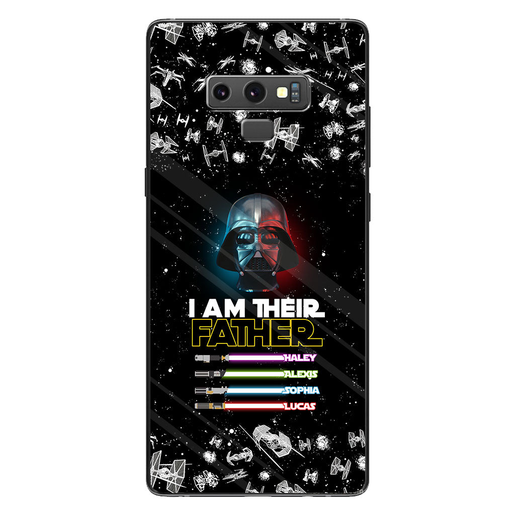 I Am Their Father - Personalized Father's Day The Force Phone Case