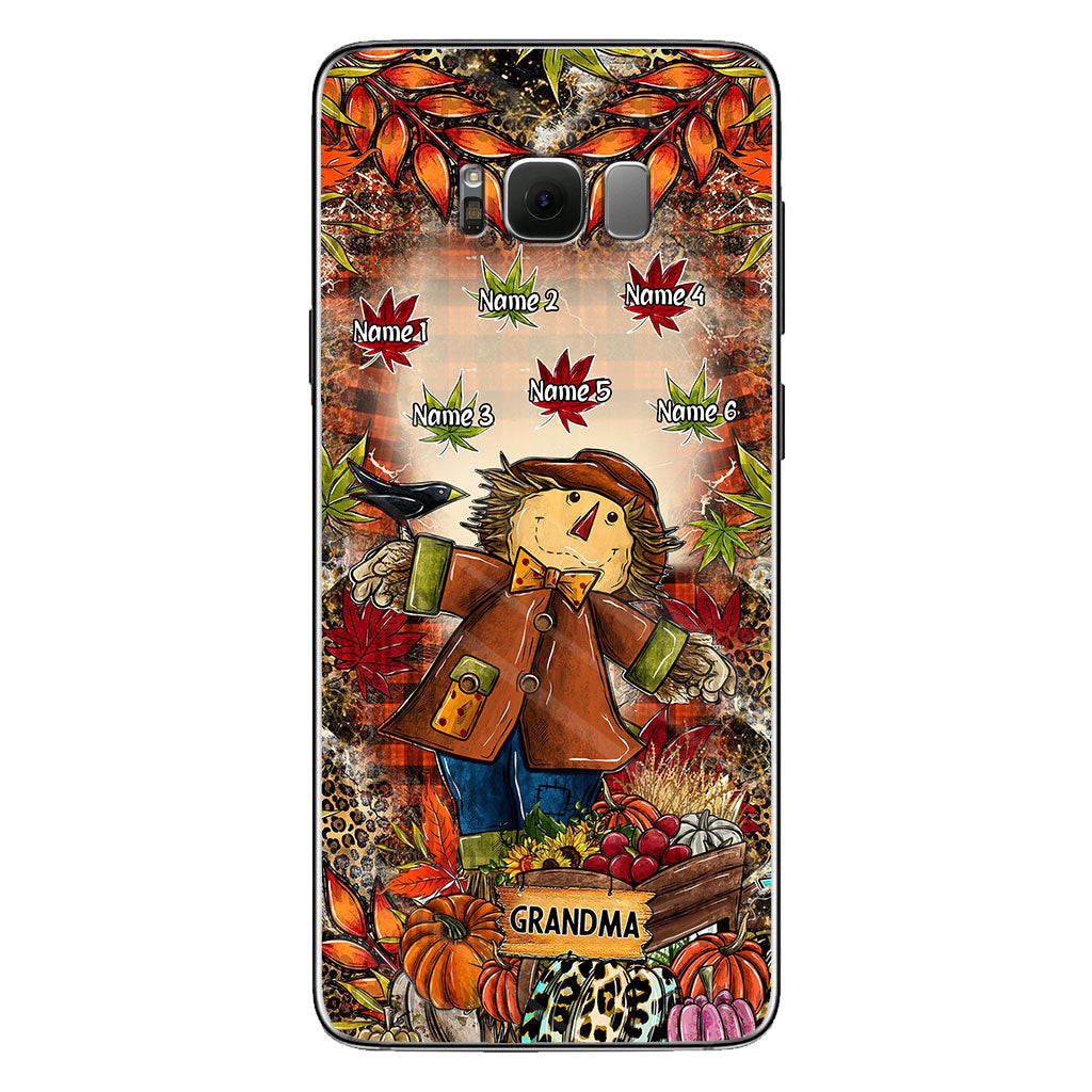 Grandma - Personalized Fall Grandma Phone Case