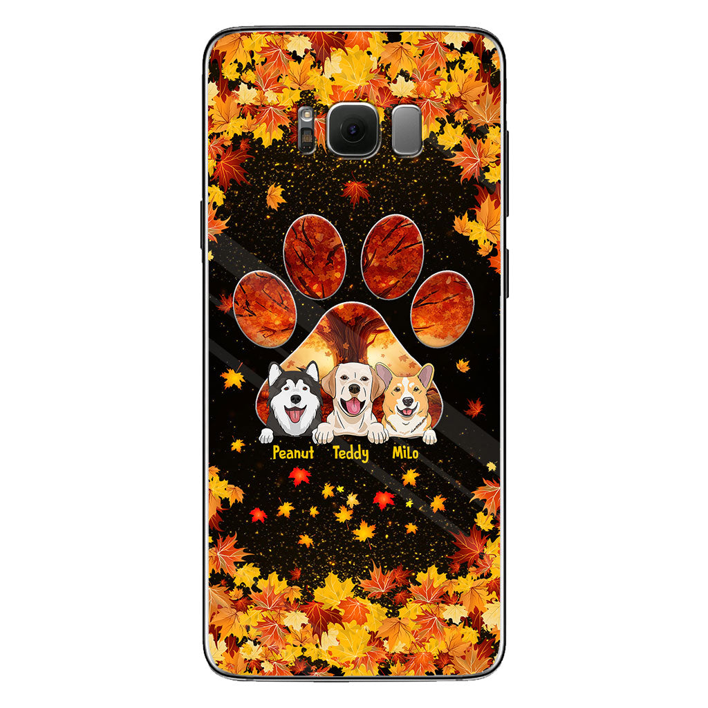 Hello Fall - Personalized Dog Phone Case