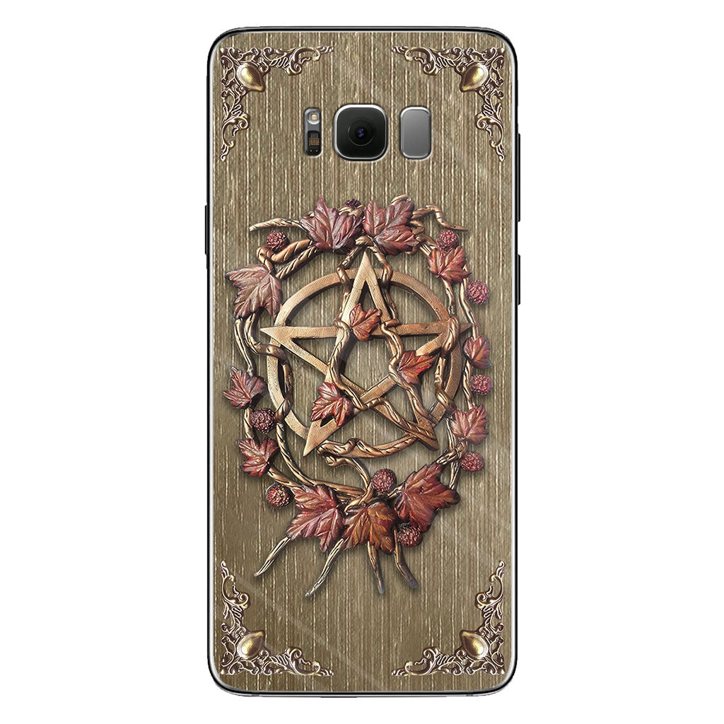 Mystical Witch - Witch Phone Case With 3D Pattern Print