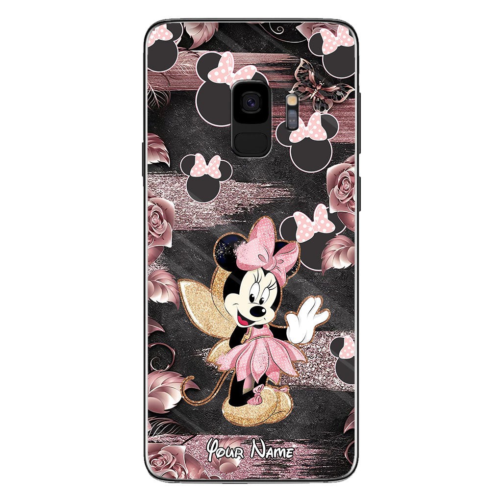 Little Pink Mouse Ears - Personalized Phone Case