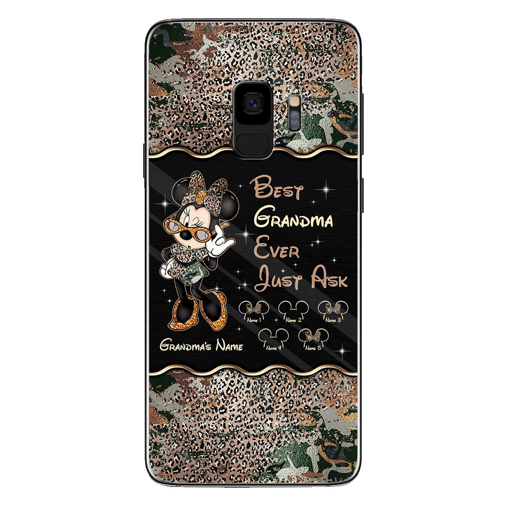 Best Grandma Ever - Personalized Mother's Day Mouse Phone Case