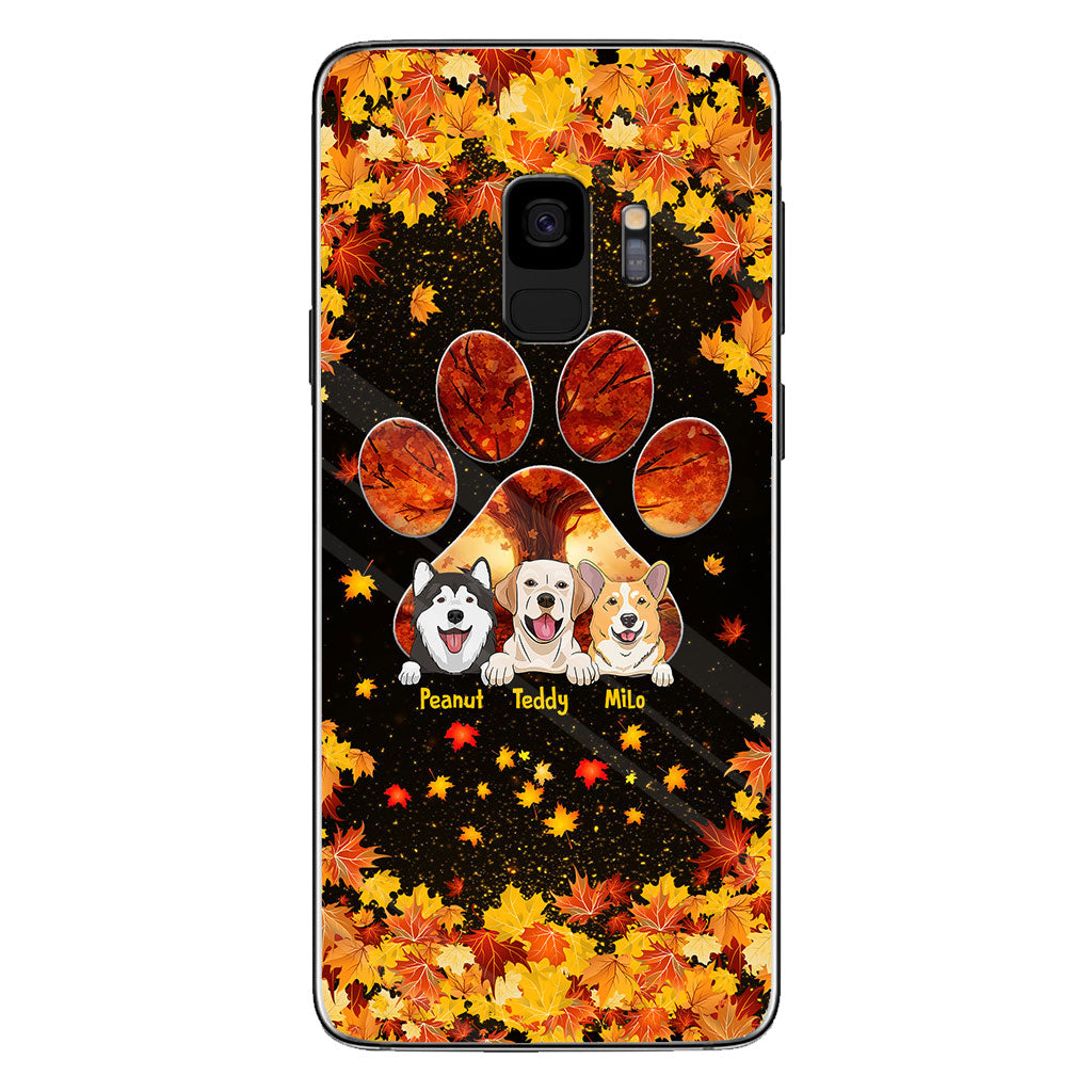 Hello Fall - Personalized Dog Phone Case