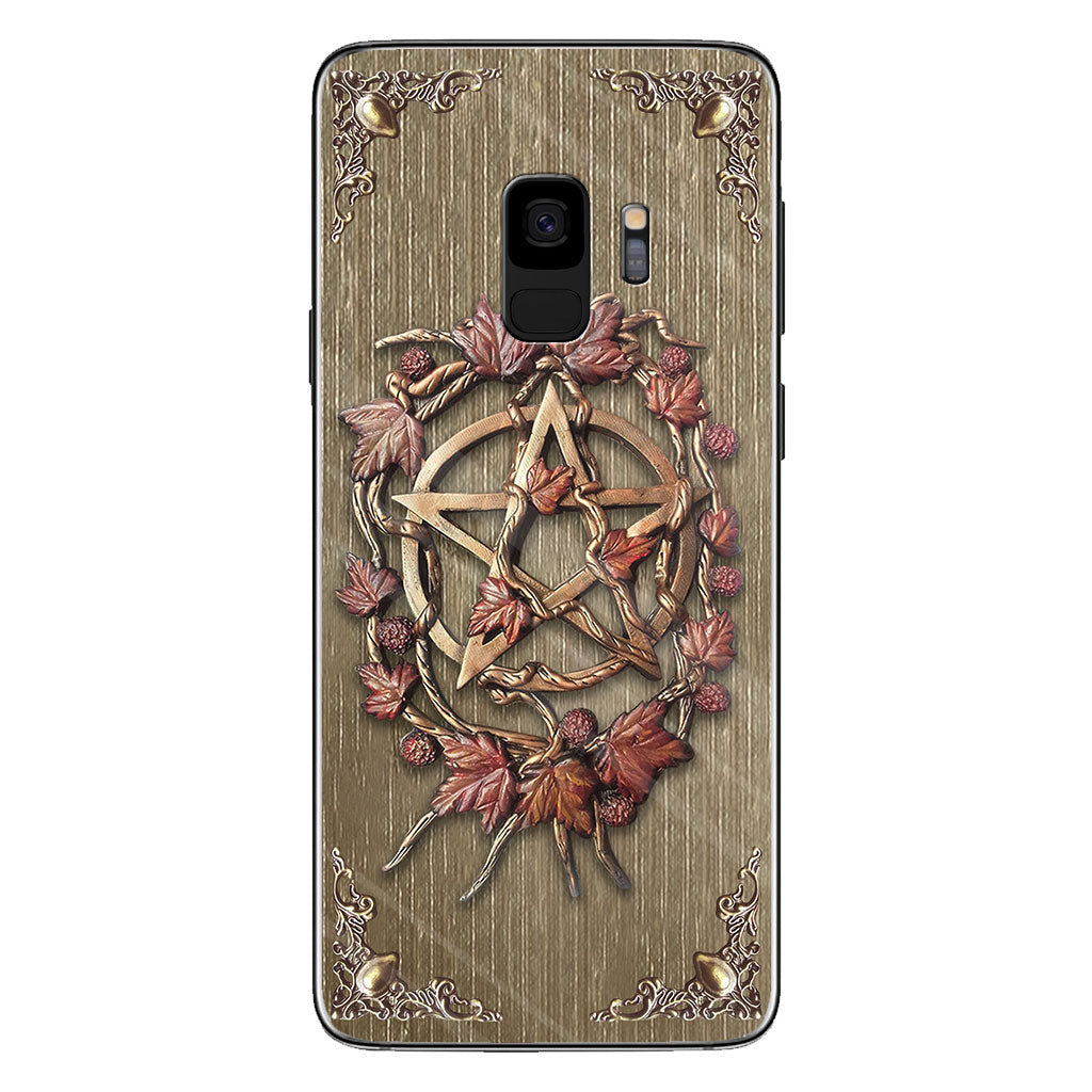 Mystical Witch - Witch Phone Case With 3D Pattern Print