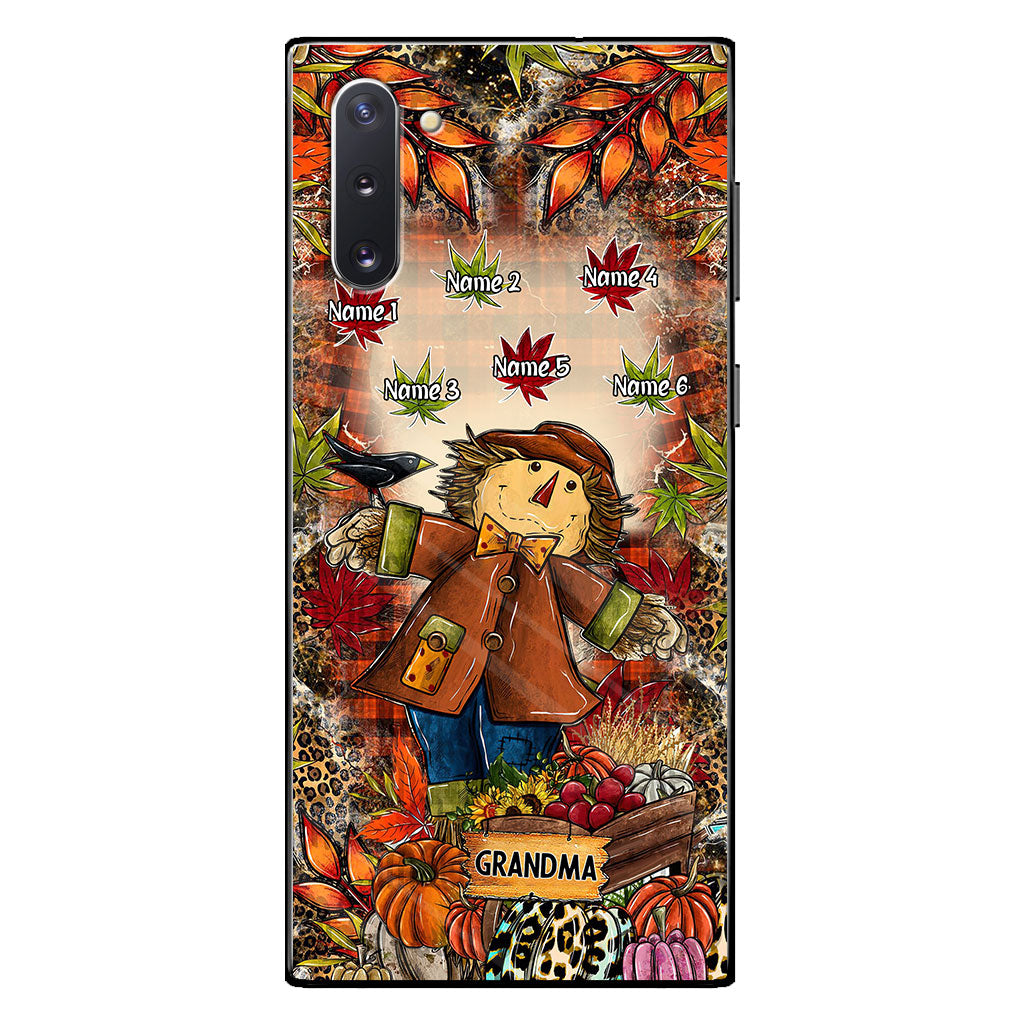 Grandma - Personalized Fall Grandma Phone Case