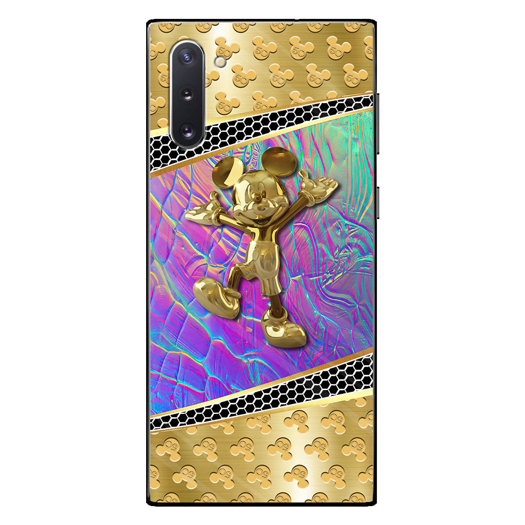 50 Years Of Magic - Personalized Mouse Phone Case With 3D Pattern Print